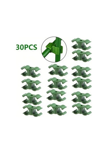 Gateesat 30 Adet 16 Mm Ayarlanabilir Bitklip Sarmaşık Ve Asma Destek Klipsi
