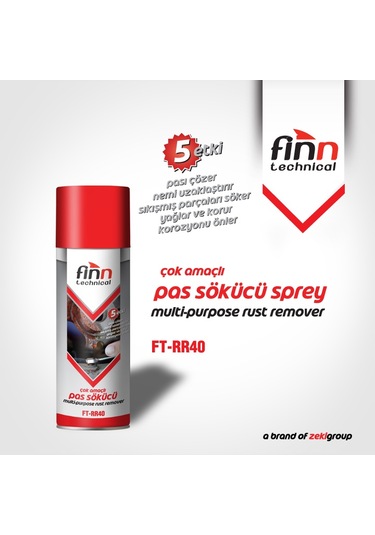 Finn Çok Amaçlı Pas Sökücü & Yağlayıcı Bakım Spreyi 400 ML