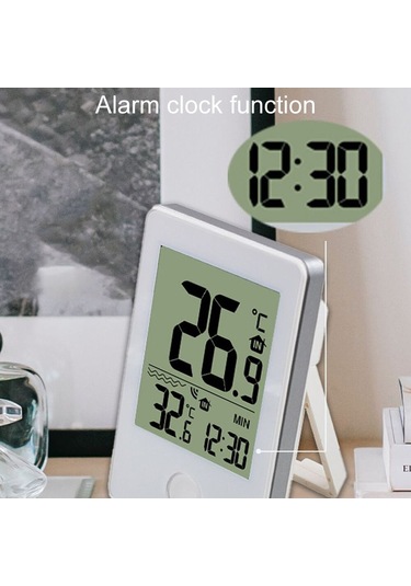 Sones Yaz Havuzu Küvet Termometresi Kablosuz Yüzen Balık Tankı Sıcaklık Ölçer Beyaz