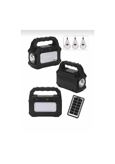 3 Ampullü Güneş Enerjili Ev Bahçe Aydınlatma Cihazı