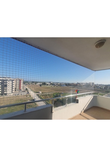 Güvenlik Filesi - İnşaat Filesi - 6mm İp - 5cm Göz Aralığı