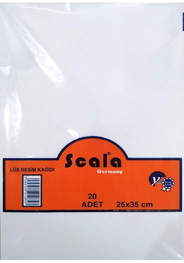 Resim Kağıdı 90 Gr 25 Cm X 35 Cm 20 ' Li Eko Paket