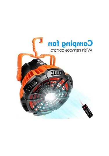 Artfulabode Turuncu Kamp Kamp İçin Güç Feneri Feneri Fanı Fanı Fanı Çadır Çadır Bankası Balıkçılığı Asılı Arada 2'si 1 Vt Turuncu