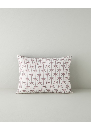 English Home Amaris Dolgulu Kırlent 35x50 Cm Kırmızı - Bej