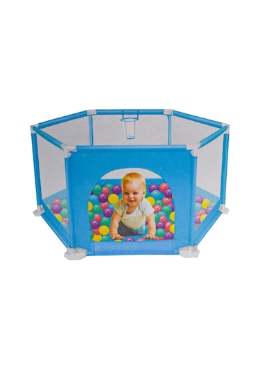 Çocuk Çiti Çocuk Oyun Havuzu Güvenli Mavi