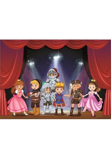 Art Kids 100 Parça Minik Tiyatrocular Çocuk Puzzle (6-8 Yaş)