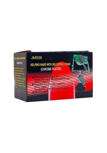 Pm-1630 3 Konumlu Büyüteçli Havya Standı