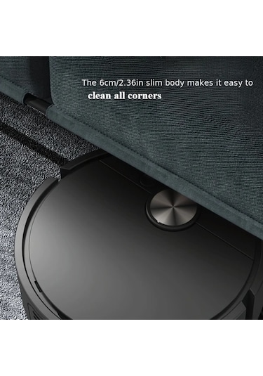 Xuweiwei Beyaz Xfy015 Kompakt Mini Robot Supurge Pil Olmadan Guclu Emis Ev Otel Ofis Temizligi