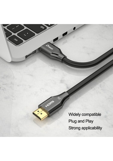 Sones Dtech Hdmı 8k 60hz Hd Optik Fiber Hat Tv Ekran Projektör Uzatma Hattı 3m