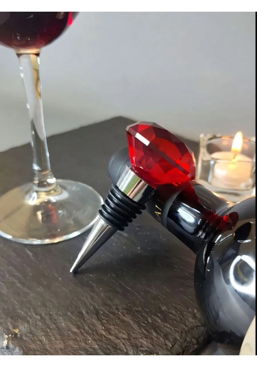 Aleksis Baur Şişe Mantarı 1 Adet 390993155 Gümüş-kırmızı