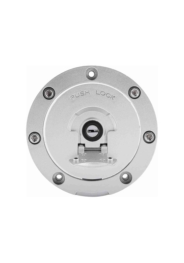 Konesam Honda Cbr 600rr, F4, F4i Vb. İçin Paslanmaz Çelik Yakıt Tankı Kapak Kilitli Anahtarlı, Yağ Sızıntısı Engelleme Ve Toz Koruma