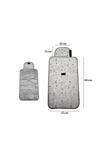 Bebek Alt Açma Matı Alt Değiştirme Minderi Bakım Pedi Örtüsü Bebe