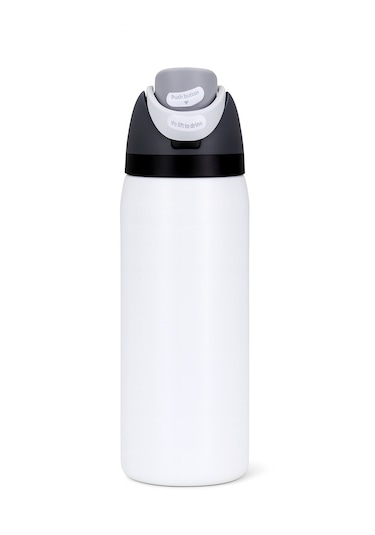 Owala 32 Oz 946 Ml Freesip Çift Katmanlı Paslanmaz Çelik Termos Kilitli Kapak Beyaz