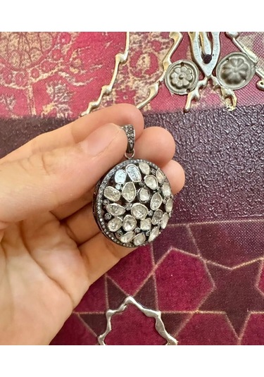 Polki Elmas Kolye Ucu 165