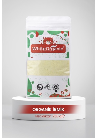 Bebek İrmiği+Pirinç Unu+Tam Buğday Unu+ Bebek Tarhanası+Organik Bebek Ek Gıda Seti