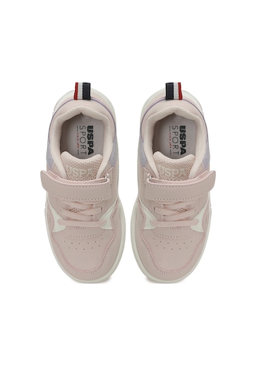 U.s. Polo Assn. Eny Jr 5pr Pudra Kız Çocuk Sneaker 000000000102032066 Pembe