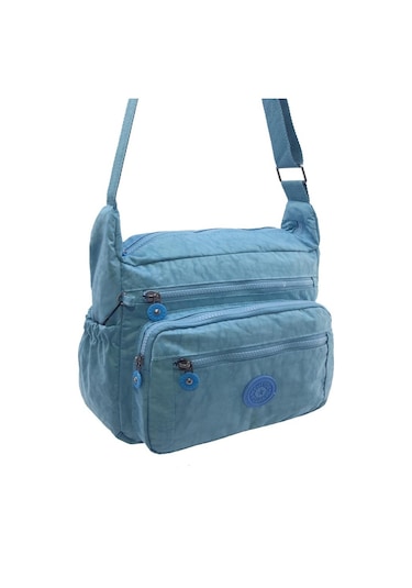 Baginn Klinkır Kadın Postacı Çanta Çok Cepli Çapraz Askılı Yağmur