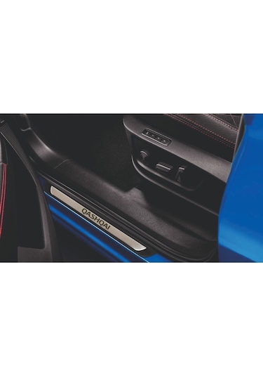 Nissan Qashqai 2007-2012 Modeller Old Krom Kapı Eşiği 4 Parça Paslanmaz Çelik