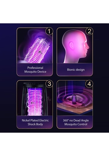 Createtech Usb Sivrisinek Qianfan Öldüren Lamba Lh