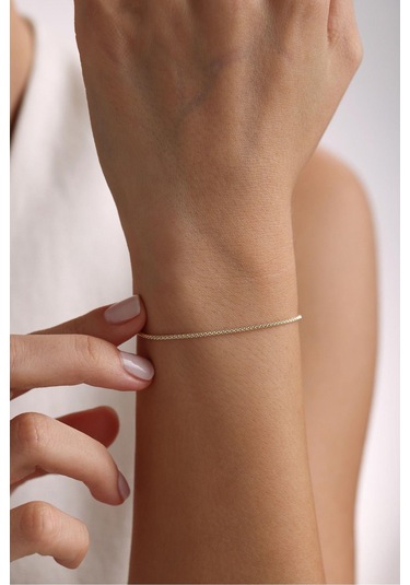 Gianfranco Popcorn Işıltılı Bileklik Altın Sarı Altın