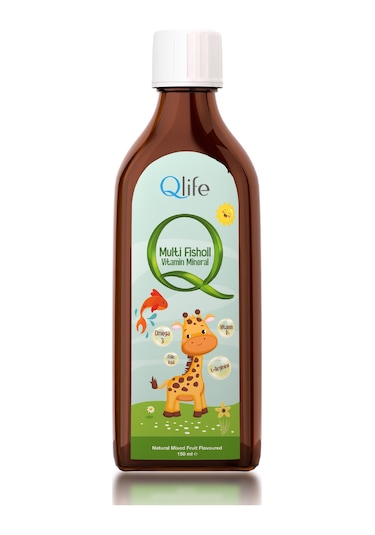 Qlife Multivitamin Mineral Kids Şurup 150 ML