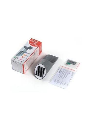 Cbtx Bahçe Aydınlatma Güneş Enerjili Dış Mekan Led İndüksiyon Duvar Lambası Gece Lambası Radar İndüksiyon Aydınlatma, Beyaz Işık Siyah