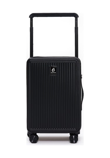 Elatae Vouge Exclusive Ultra Strong 2'li Valiz Seti Orta Boy - Kabin Boy Siyah V10737 Siyah
