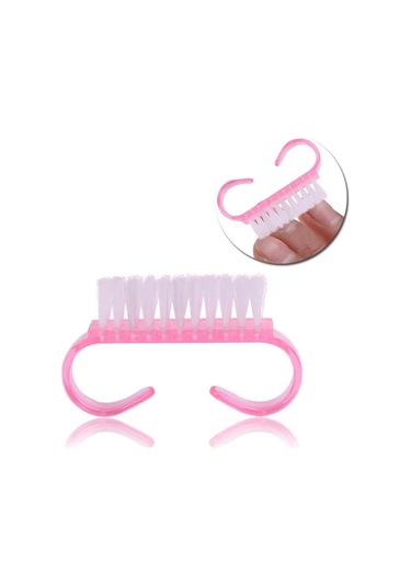 10/20/50/100 Adet Kolu Kavrama Tırnak Fırçası Tırnak Fırçalama Temizleme Tırnak Fırçaları Temizleyici Tırnak Scrubber Toplu Erkekler Kadınlar İçin Gümüş