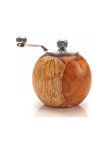 Jialan El Krank Ahşap Tuz Biber Değirmeni Seramik Çekirdek Ahşap