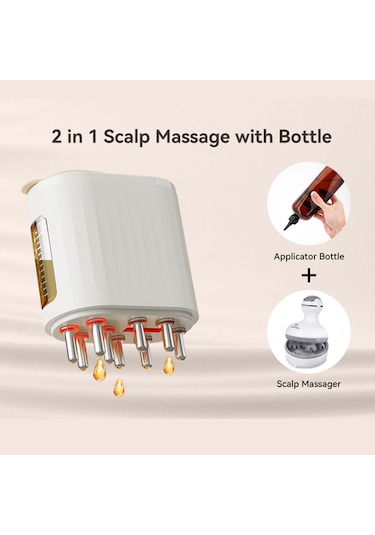 Sones Şarjlı Saç Masaj Ve Saç Yağı Uygulama Cihazı Saç Uzatıcı Saç Derisi Aplikatör