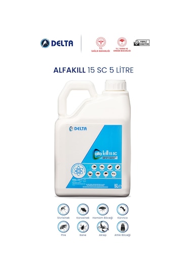 Alfakill 15 Sc 5 Litre Konsantre Ve Haşere