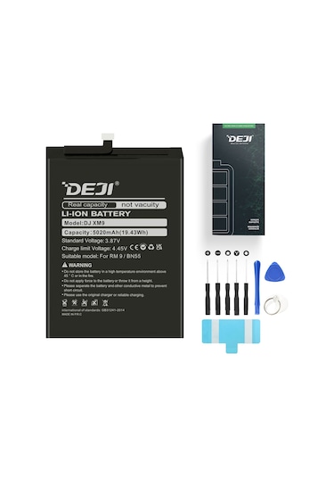 Deji Xiaomi Redmi Note 9s Uyumlu Mucize Batarya