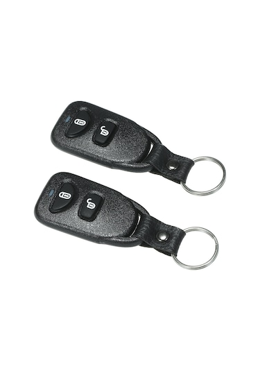 Lemestar Araç Kilit Açma Sistemi, Led Işıklı Uzaktan Kumanda, 2 Tuşlu, Kolay Kurulum