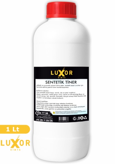 Luxor Kimya Sentetik Tiner 1 Lt