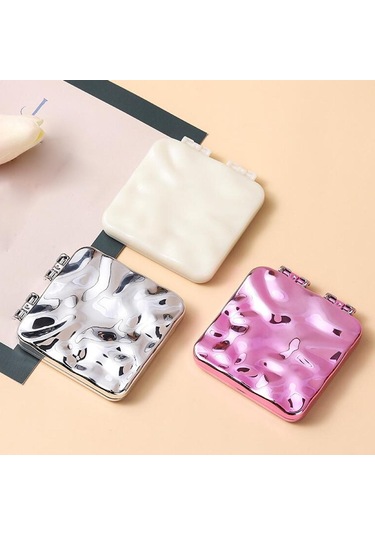 Suntek Çift Taraflı Makyaj Aynası Gümüş