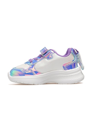BUCKHEAD Bright Kız Çocuk Hafif Işıklı Sneaker Spor Ayakkabı 25k Buck3041 Pk Gümüş GÜMÜŞ