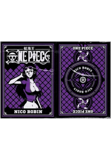Card Mafia One Piece Nico Robin Anime Oyun Kağıdı İskambil Kartla