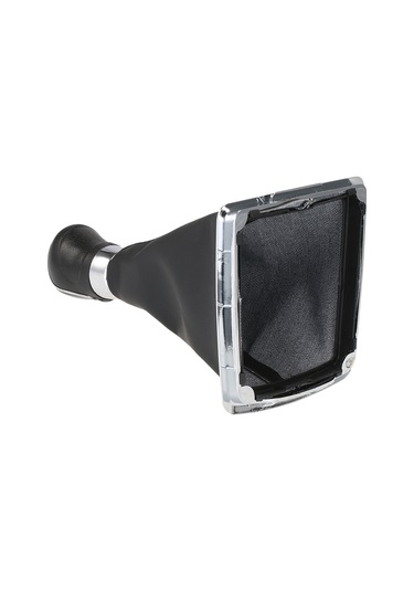 Kangvka Ford Focus İçin Manuel Vite Vites Kolu Koruyucu Kılıfı - Plastik Ve Pu Deri Birleşik Tip Siyah Siyah