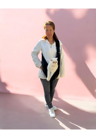 Kemique Kedi Taşıma Çantası Siyah Outdoor Su Tutmaz Kumaş