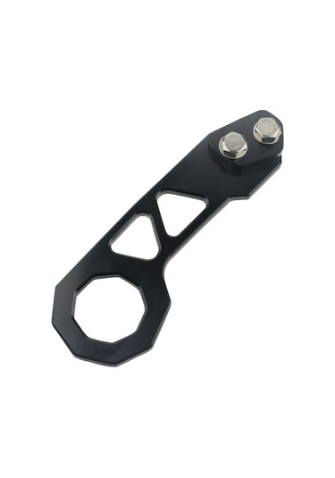 Honmex Kırmızı Alüminyum Araba Arka Çekme Kanca - Spor Araçları İçin Evrensel Kullanım