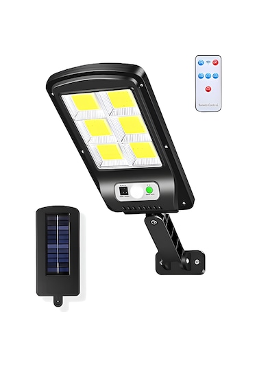 Güneş Enerjili Ev Bahçe Yol Mandıra Aydınlatma Projektörü