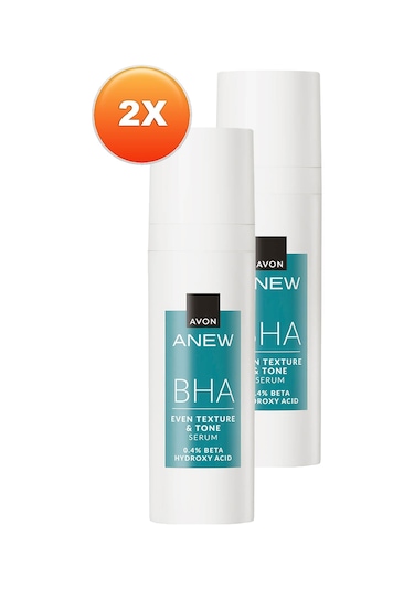 Avon Anew Bha Even Tone & Texture Cilt Tonu Görünümü Düzgünleştiren Serum 2 x 30 ML