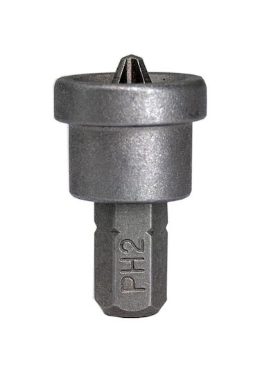Master 530410 Şapkalı Stoplu 1/4" Yıldız Bits Uç Ph2x25 Mm
