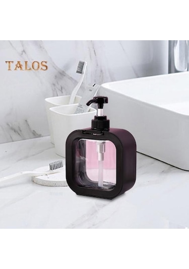 Pembe 300ml/500ml Sabunluk Sızdırmaz Şeffaf Büyük Kapasiteli Seyahat Dağıtıcı Şişe 300 Ml