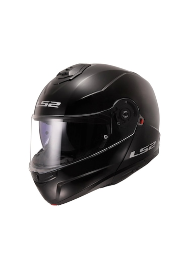 Ls2 Strobe 2 Çene Açılır Kask Parlak Siyah