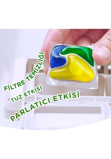 Fairy Platinum Limon Kokulu Bulaşık Makinesi Deterjanı 30 Tablet