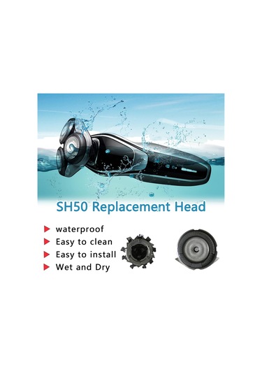 Xiaaokeji Philips Norelco Series 5000 Tıraş Makinesi İçin Sh50 Yedek Başlıkları