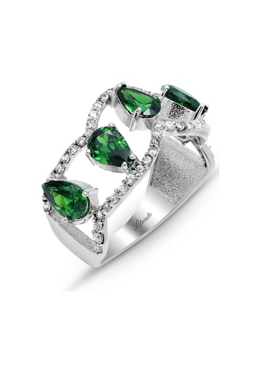 Damla Zümrütlü Su Yolu Yüzük