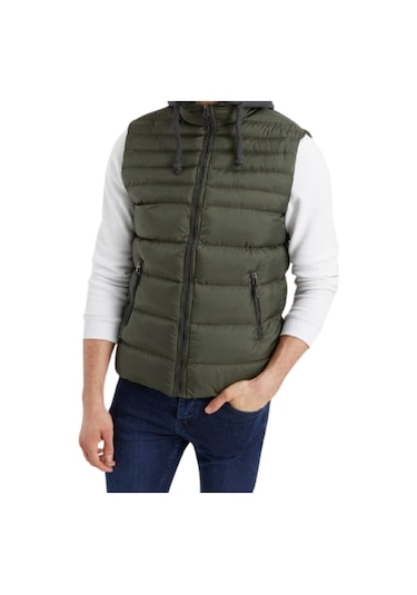 Dynamo Erkek Haki Battal Yelek 4300b 001