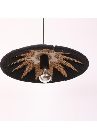 Maya 40x9 Cm Çap- Doğal Abaka Aydınlatma Mix